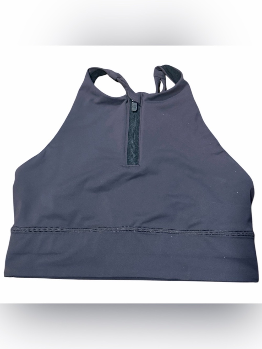 Lululemon Energy Bra High-Neck Longline Zip Special Edition Size 6 No Padding
